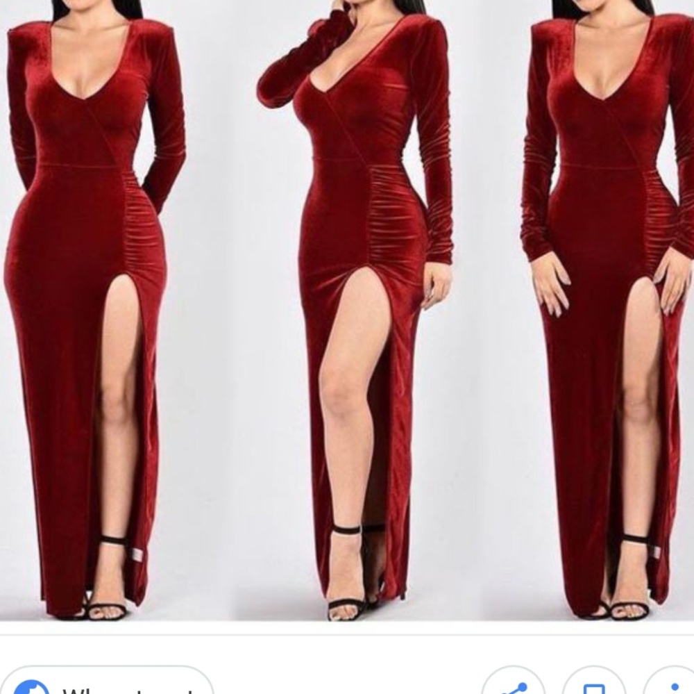 Wine Dress